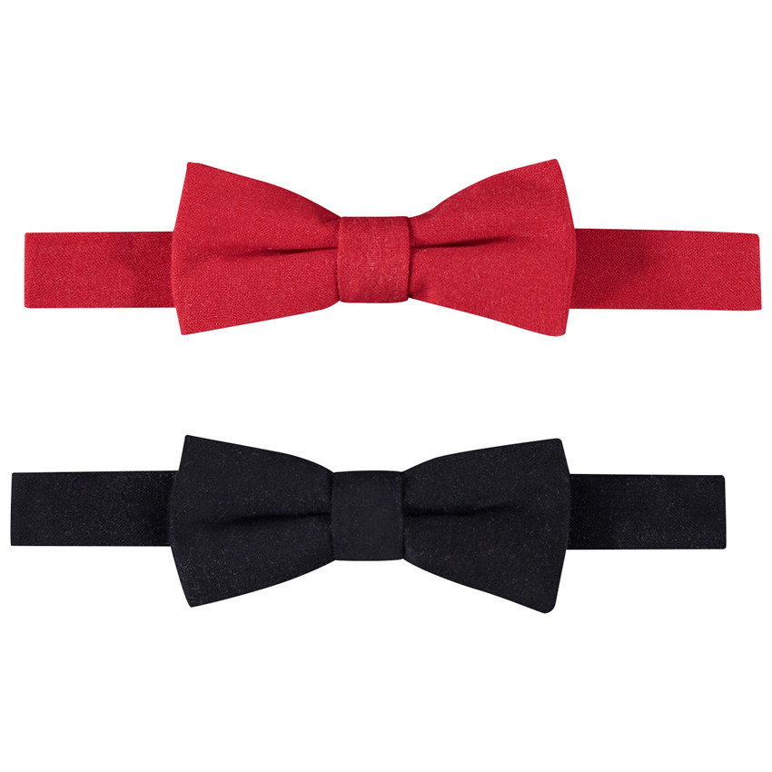 Set van 2 uniseks vlinderdasjes voor jongen 