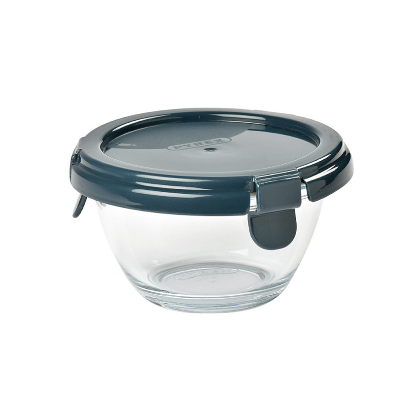 Plat de conservation en verre 200 ml Pyrex - Dark Blue 
