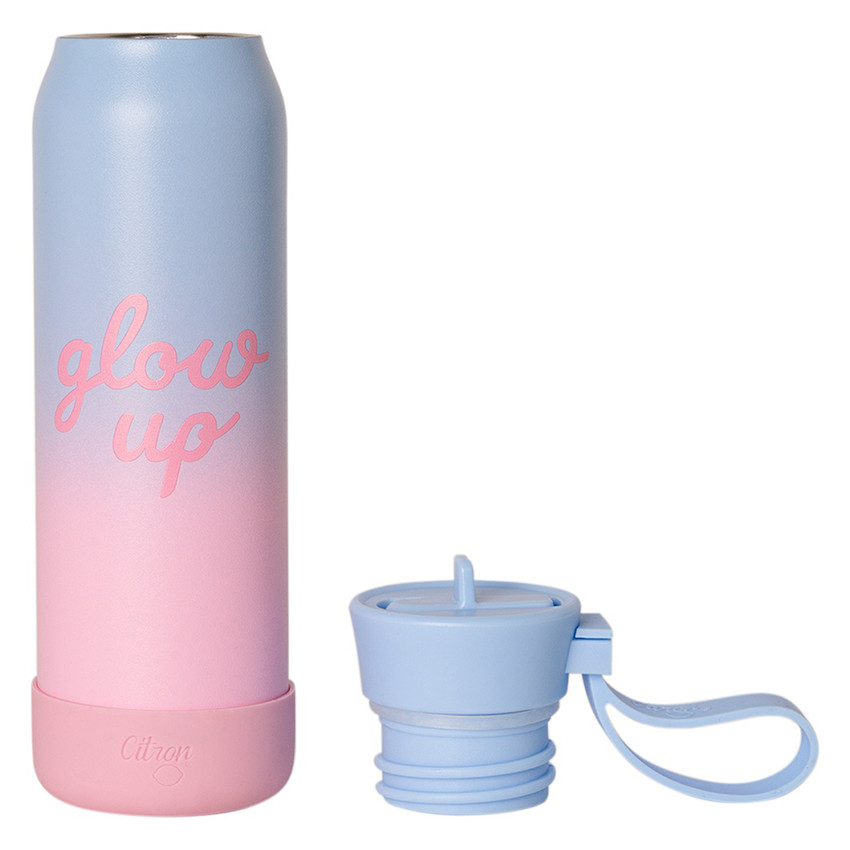 Gourde isotherme 350ml Pink Blue Glowup 