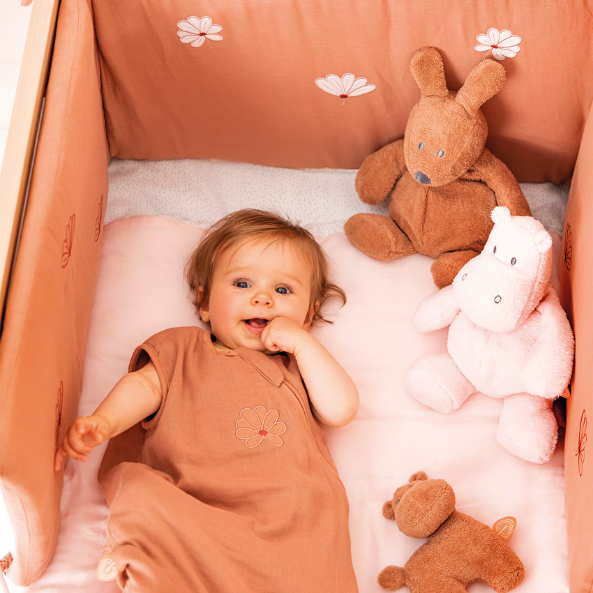 Peluche hippopotame Susie 28 cm - Rose 