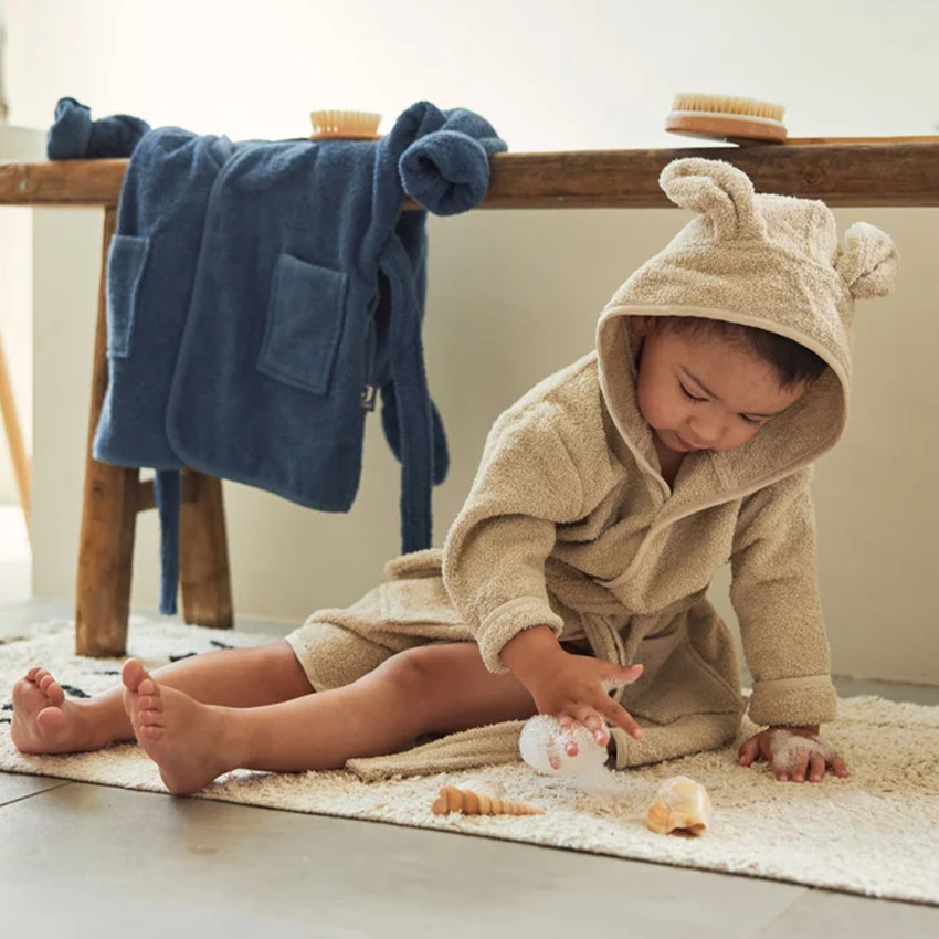 Peignoir de bain - Milky Coffee - 1-2 ans  