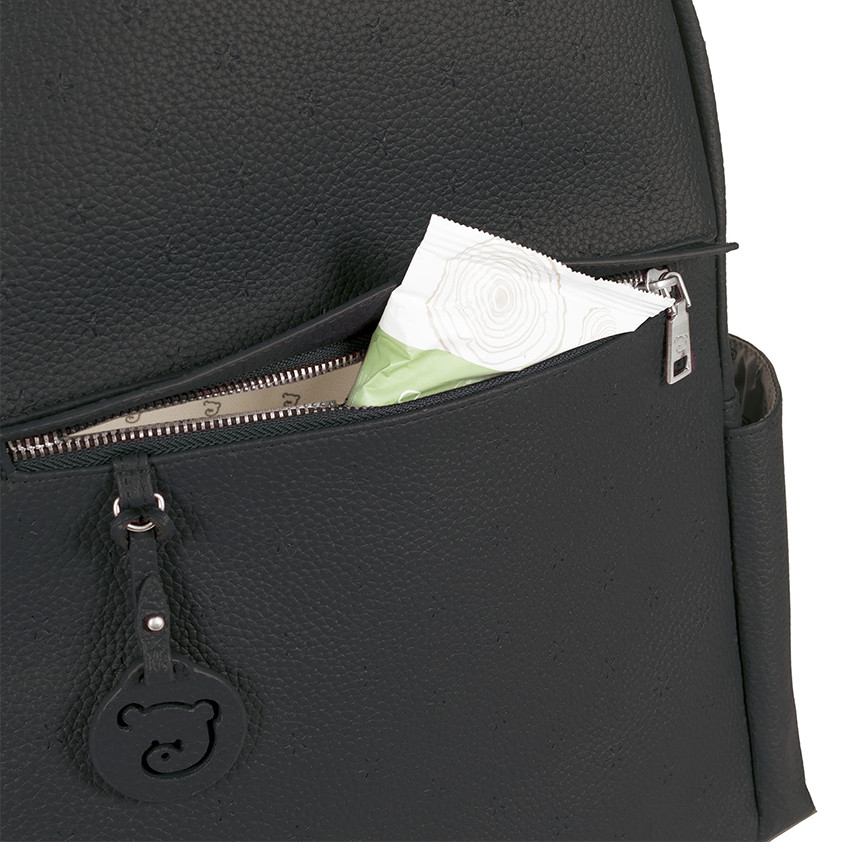 Sac à dos à langer London Black 
