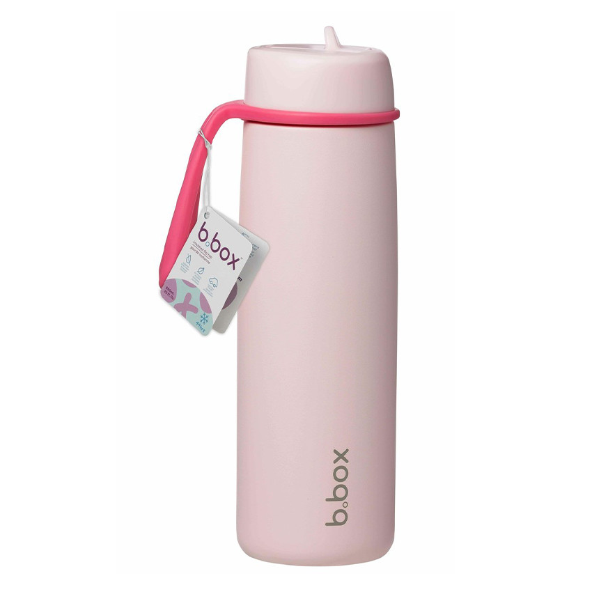 Gourde isotherme avec paille Flip Top 690ml Pink Paradise 