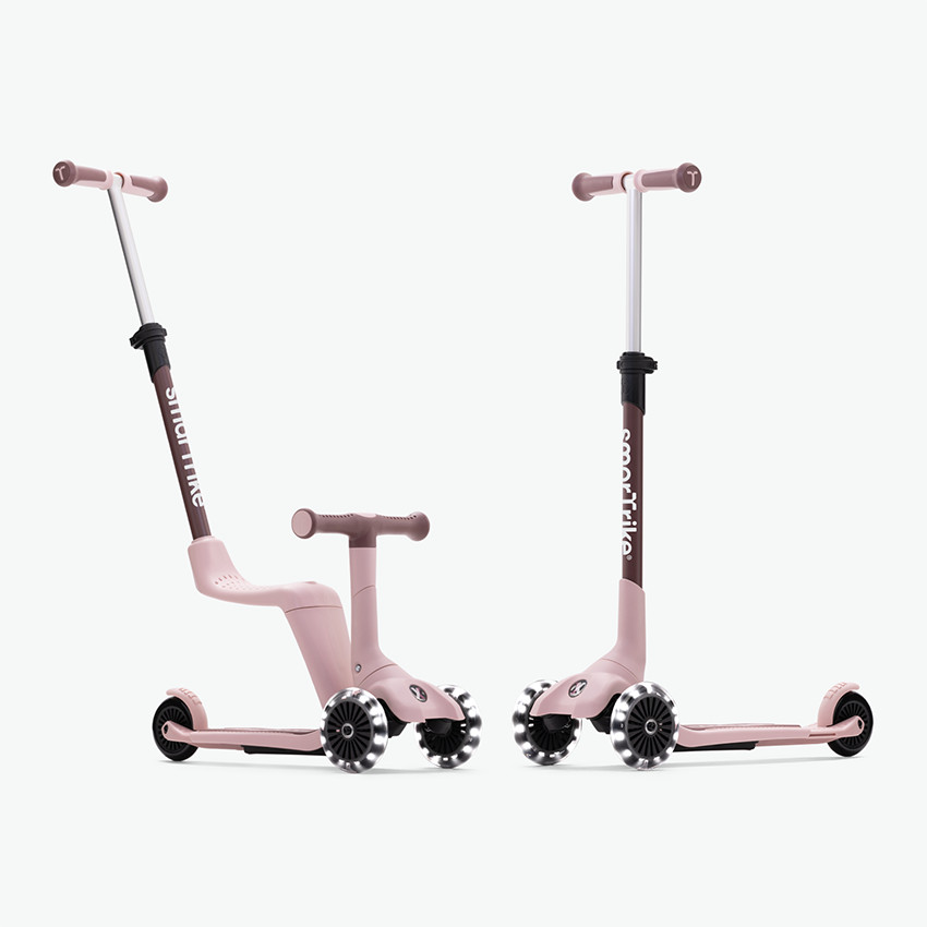 Trottinette 3 roues Xtend Mini-Ride 12M-9ans Soft Pink  