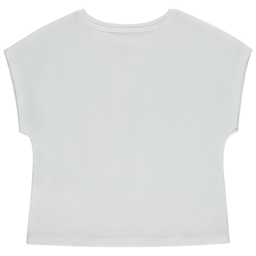 T-shirt manches courtes print Stitch & Angel Disney pour fille 