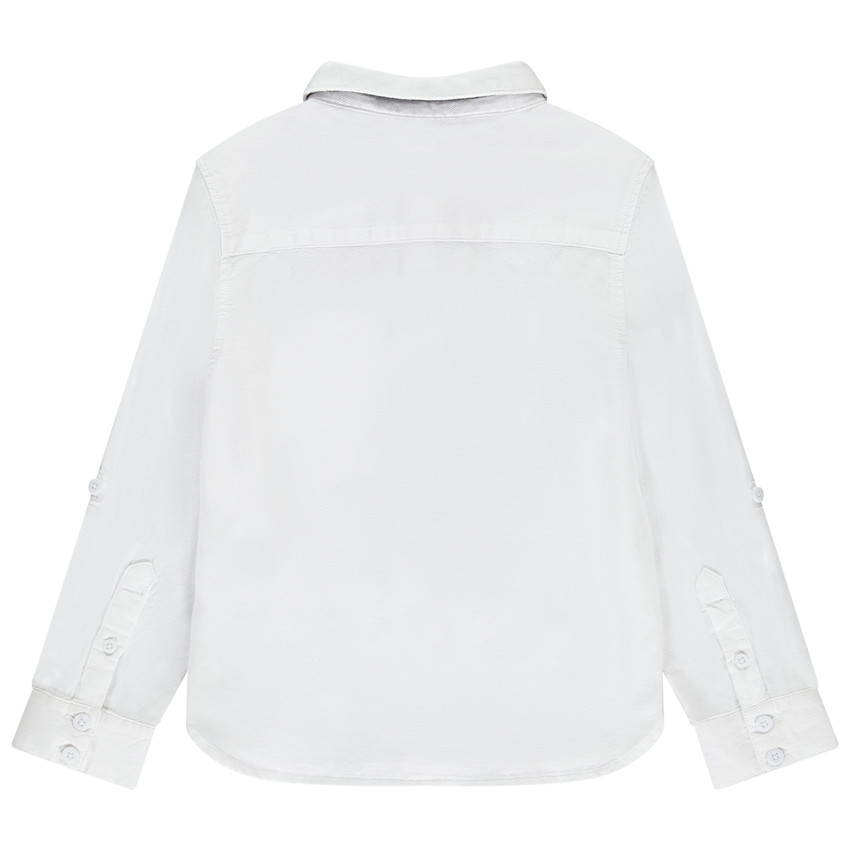 Ceremoniehemd met stropdas voor jongen 