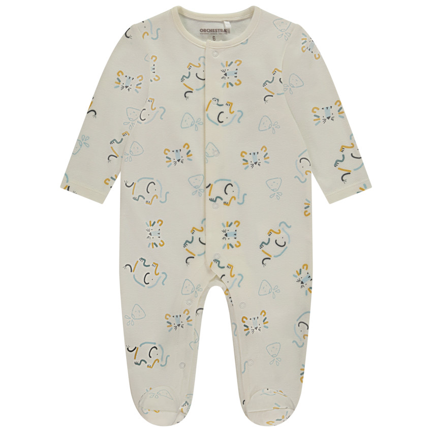 Dors-bien imprimé animaux sauvages pour bébé garçon 