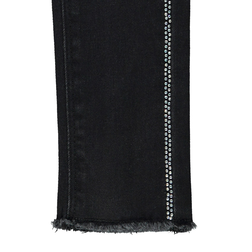 Jean slim à strass pour fille 