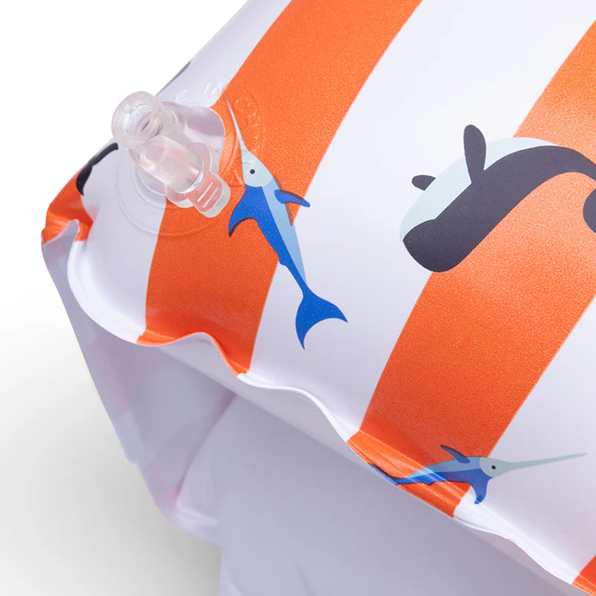 Brassard gonflable 0/2 ans - Ocean Stripes 