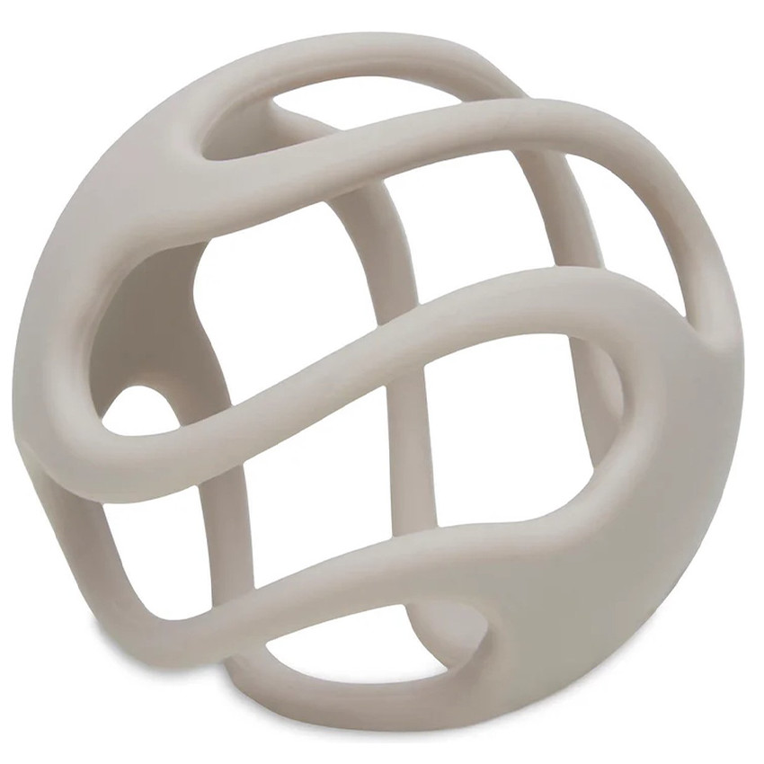 Bijtring bal Silicone - Nougat 