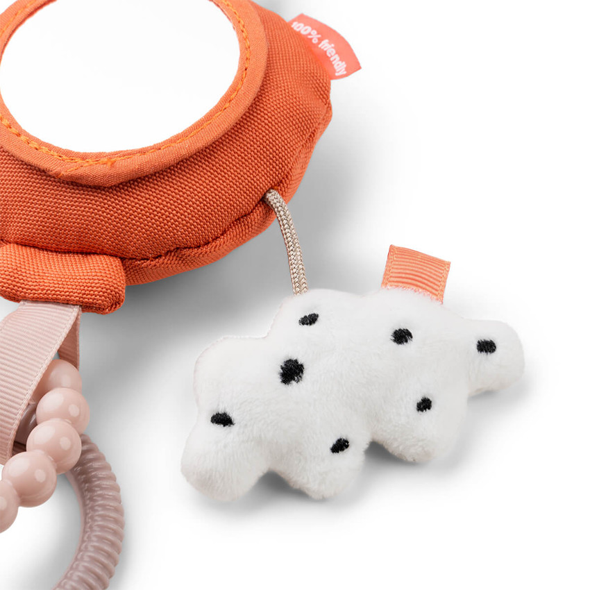 Miroir d'activité Happy Clouds Papaye 