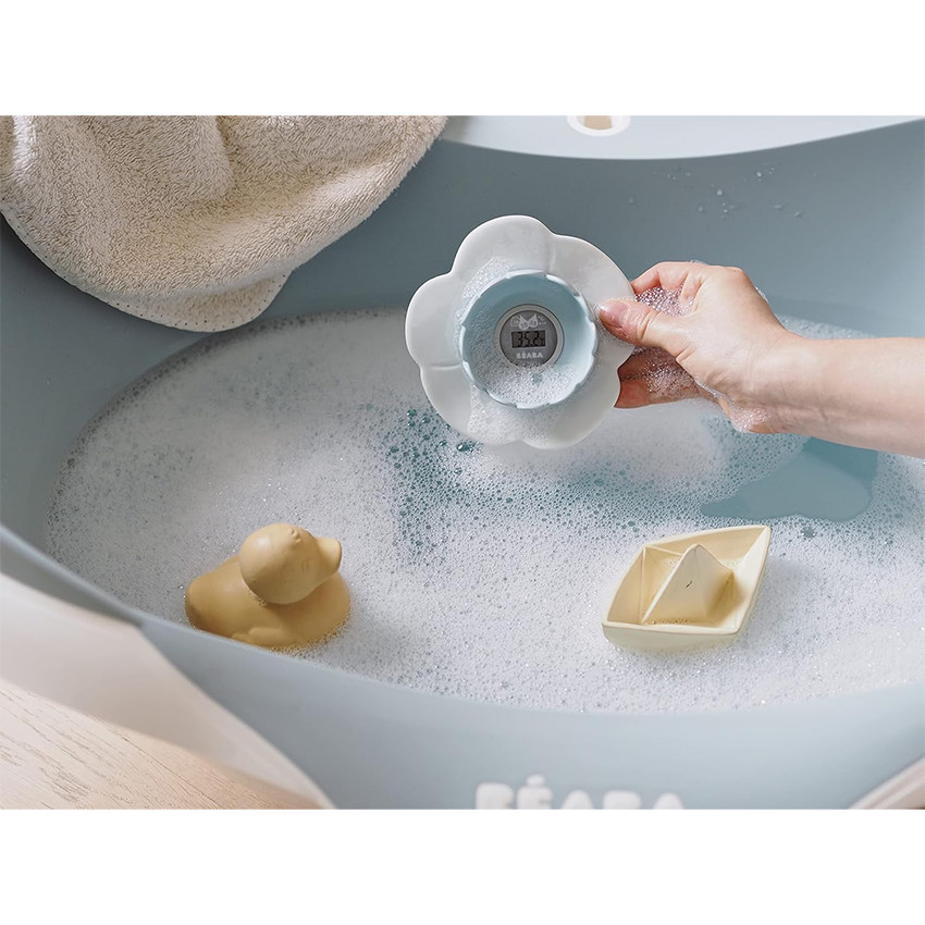 Thermomètre de bain Lotus - Green blue 