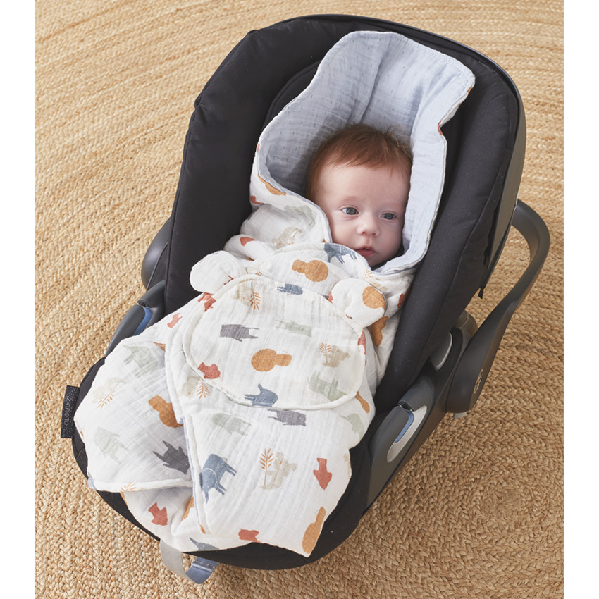 Nid d'ange en mousseline - Jungle 