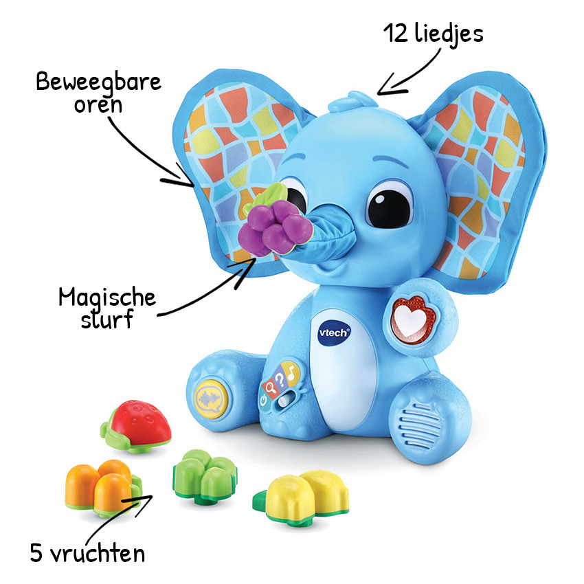 Kiekeboe Snuffelolifant NL 