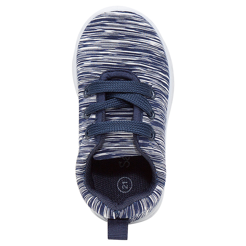 Baskets basses à rayures fantaisie all-over du 24 au 29 