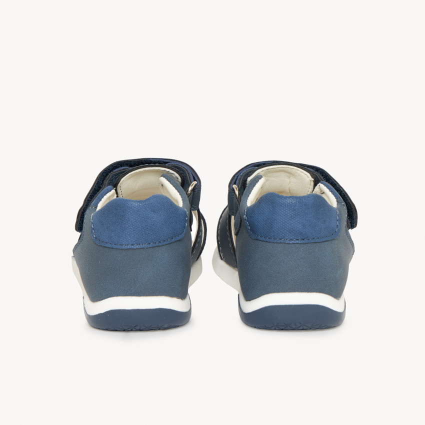 Gesloten sandalen met klittenband voor jongen 