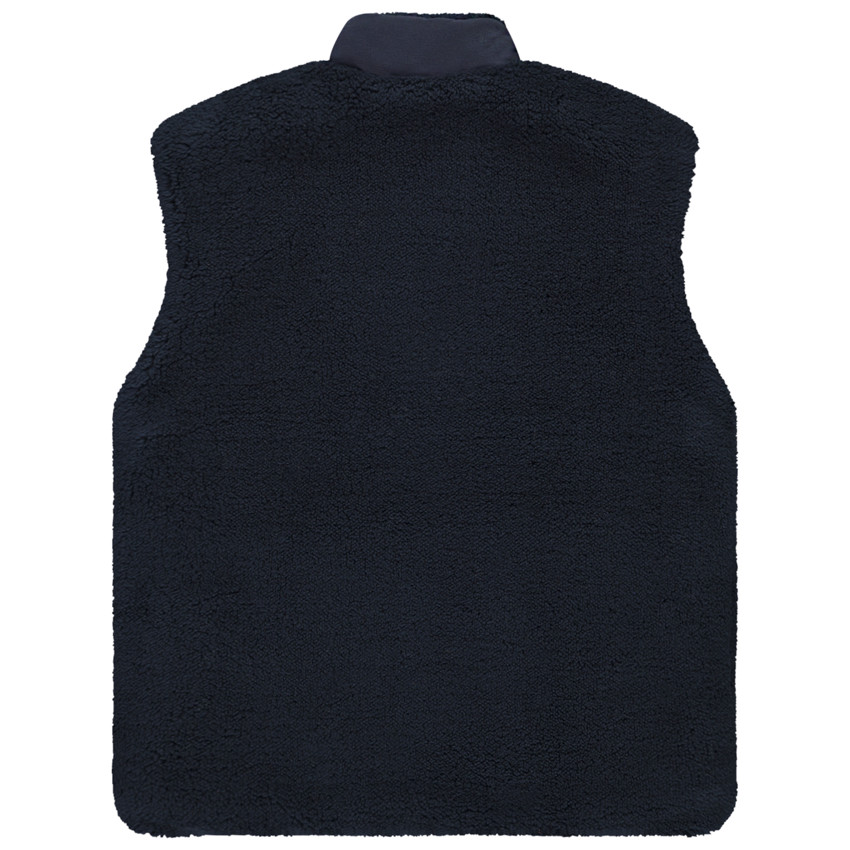 Mouwloos fleece vest met jersey voering voor jongens 