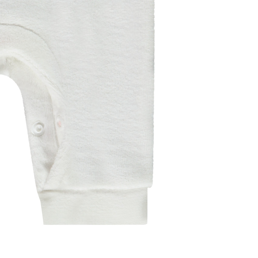 Lange jumpsuit van fluweel voor premature baby meisjes 