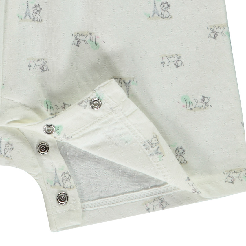 Combishort en maille pointel imprimé Marie Disney pour bébé fille 