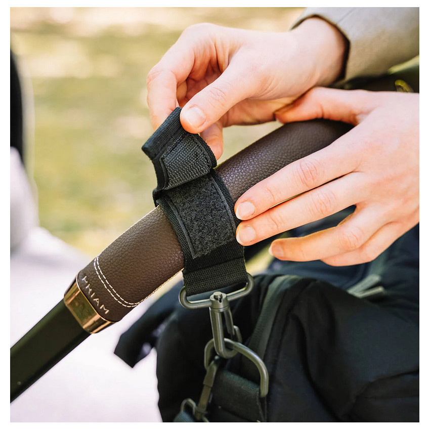 Sac à langer pour poussette Noir 