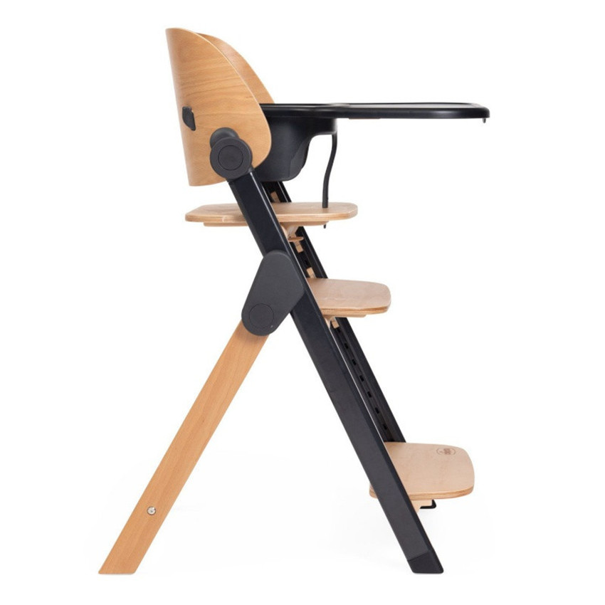 Hoge stoel Meraviglia meegroeiend & verstelbaar Ebony 