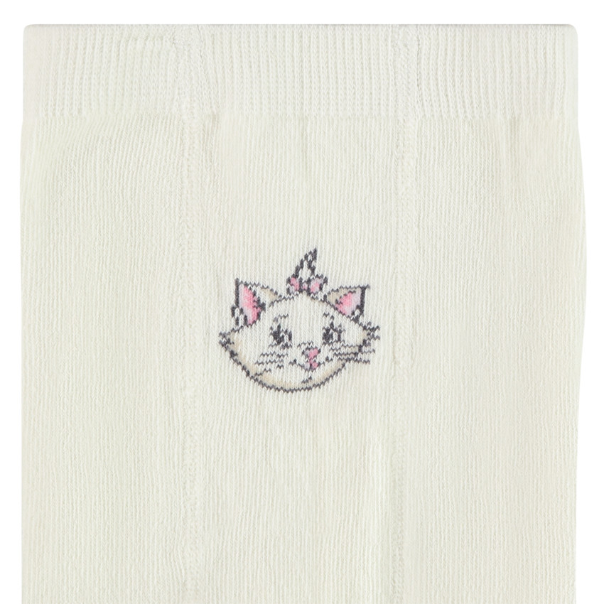 Lot de 2 paires de collants épais Marie des Aristochats Disney pour bébé fille 