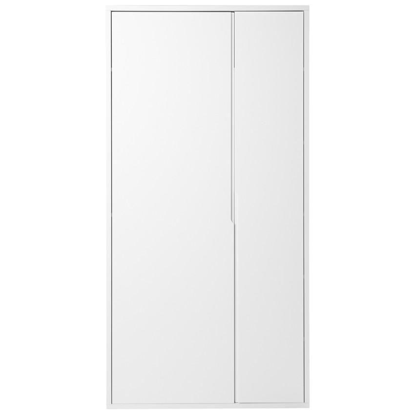 Armoire Eden 2 portes - Blanc 