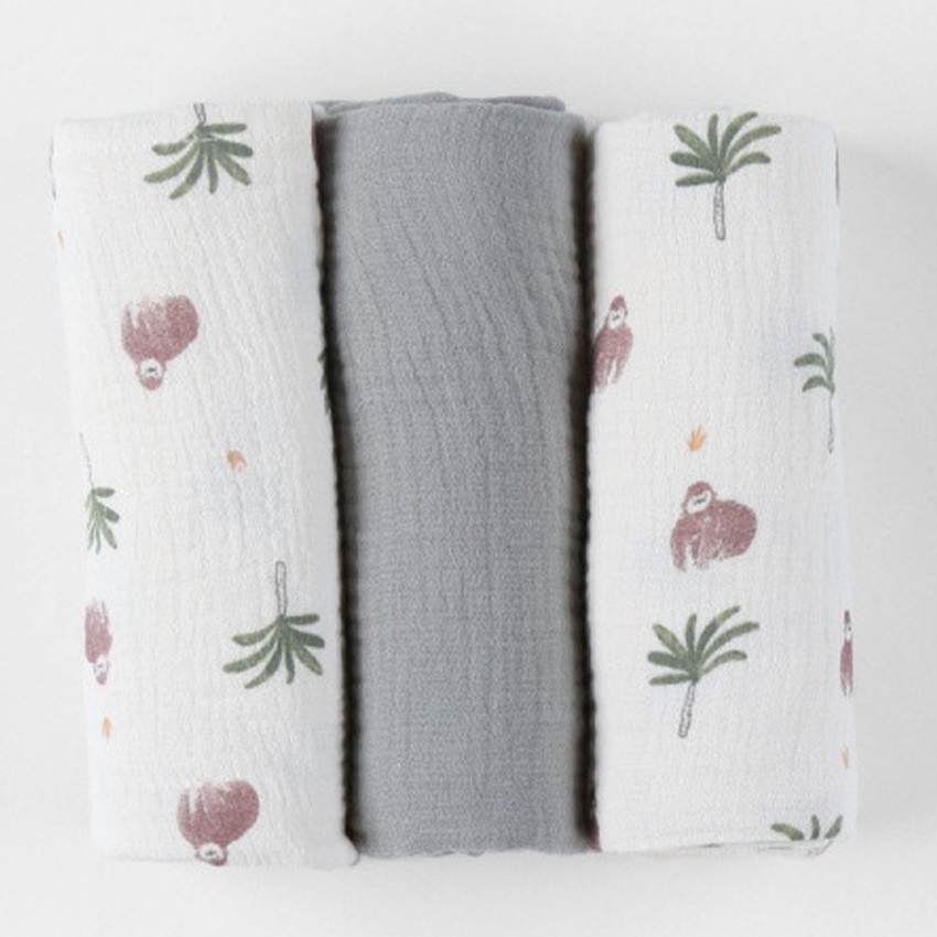 Langes tétra 70x70cm Cute Gorilla 3pcs 