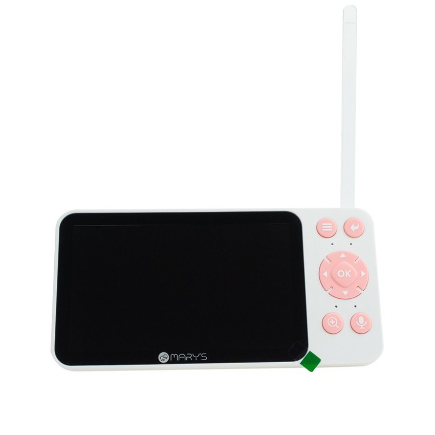 Babyphone vidéo 2-en-1 Lapin Rose 