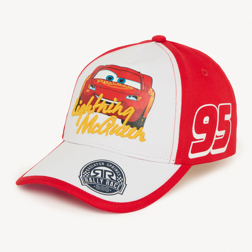 Tweedekleurige Flash McQueen Disney-Pixar pet voor jongens 