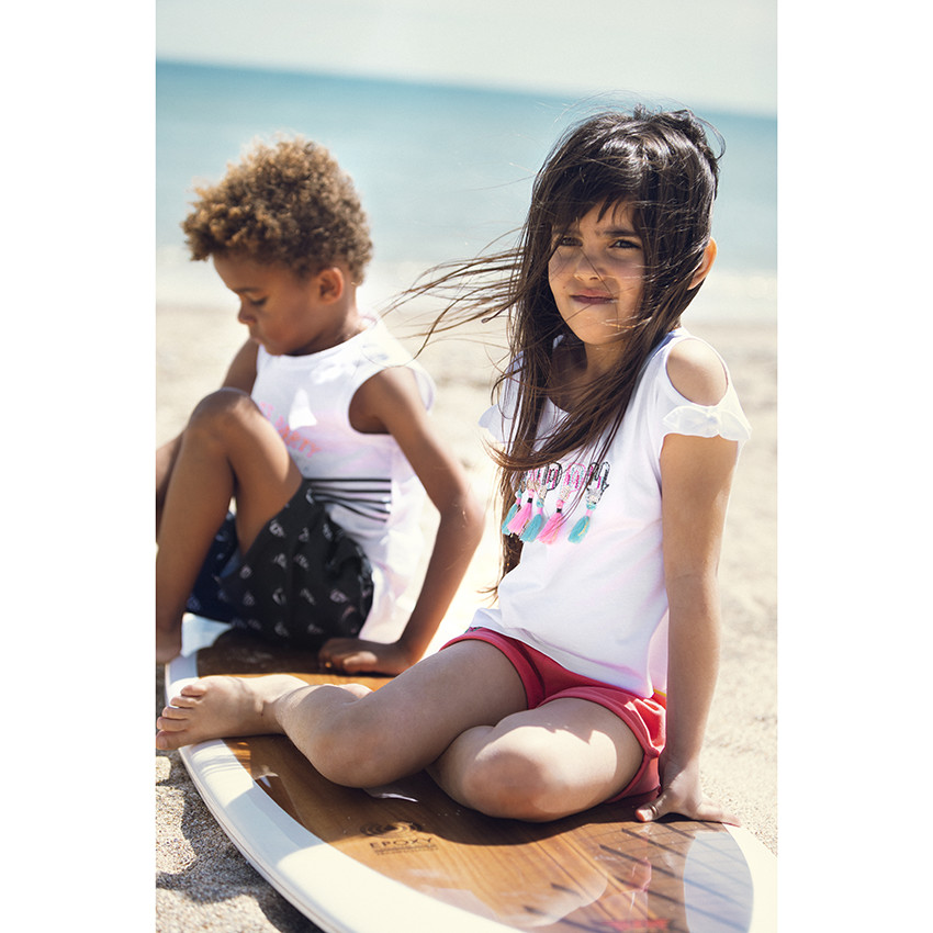 Short de bain imprimé bateaux pour enfant garçon 