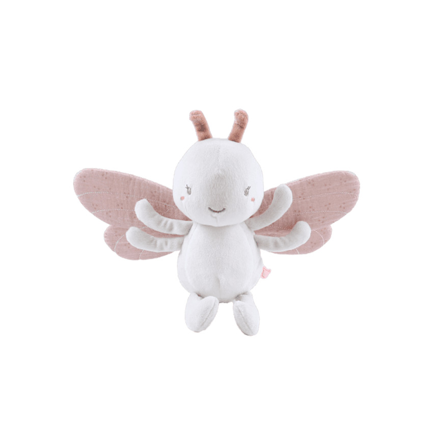 Petite peluche libellule en veloudoux Louli 