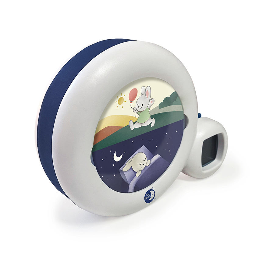 Veilleuse Réveil Kid'Sleep Moon blanc 