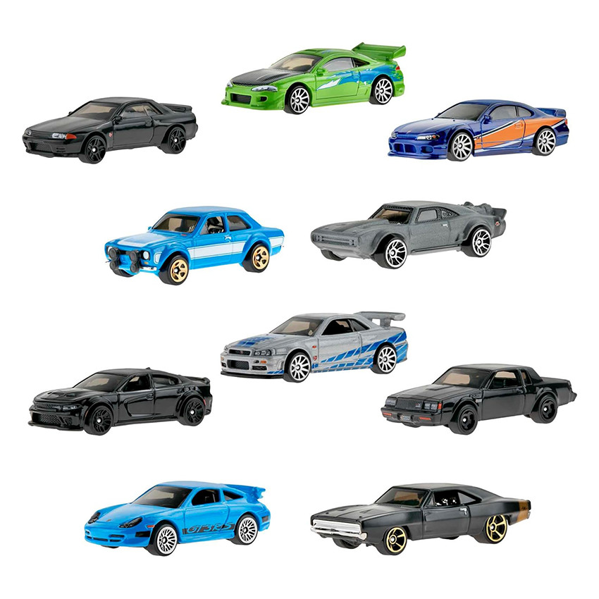Coffret 10 Véhicule Fast & Furious 