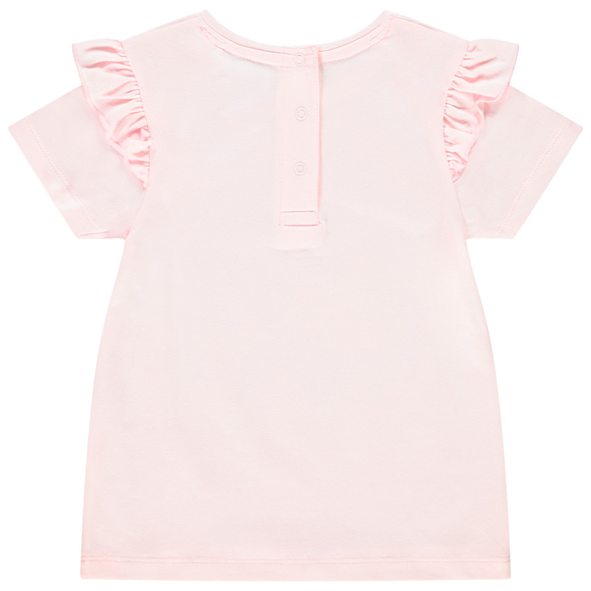 T-shirt manches courtes en coton print Simba et Nala Disney pour bébé fille 