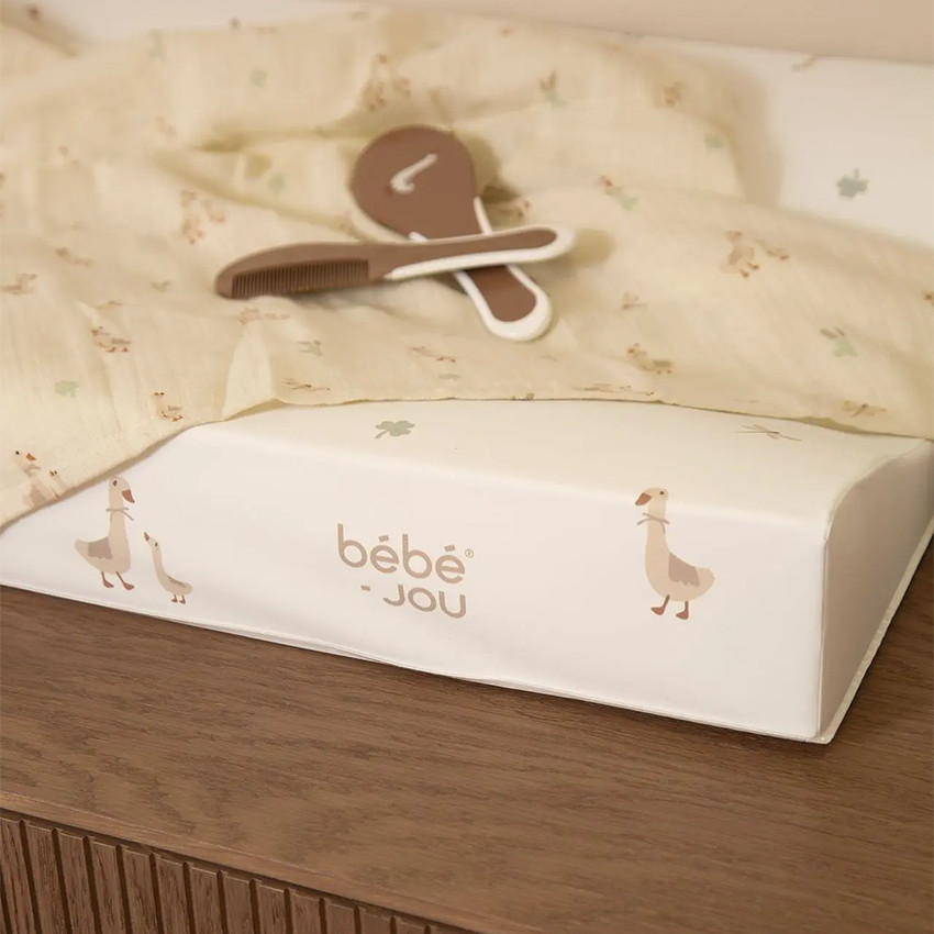 Matelas à langer 72x44cm Dear Goose Allover Ecru 