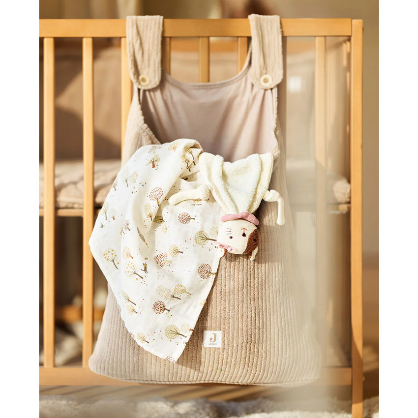 Sac de rangement pour parc - Milk Coffee - Cloudy Rib 