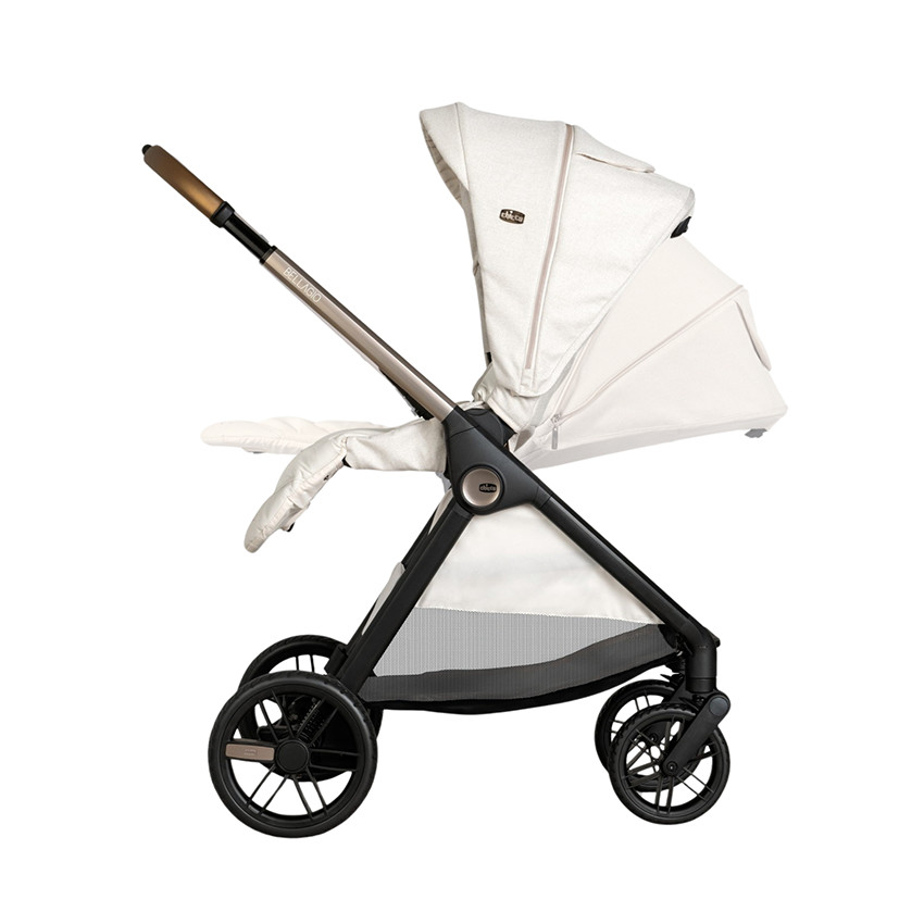 Poussette trio Bellagio + nacelle Flexi + siège-auto 0+ First-Seat Recline amber glow 