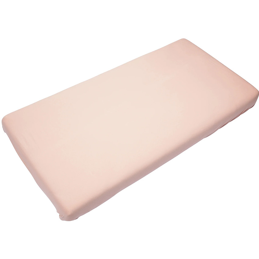 Hoeslaken wieg Misty Rose 40x90cm 