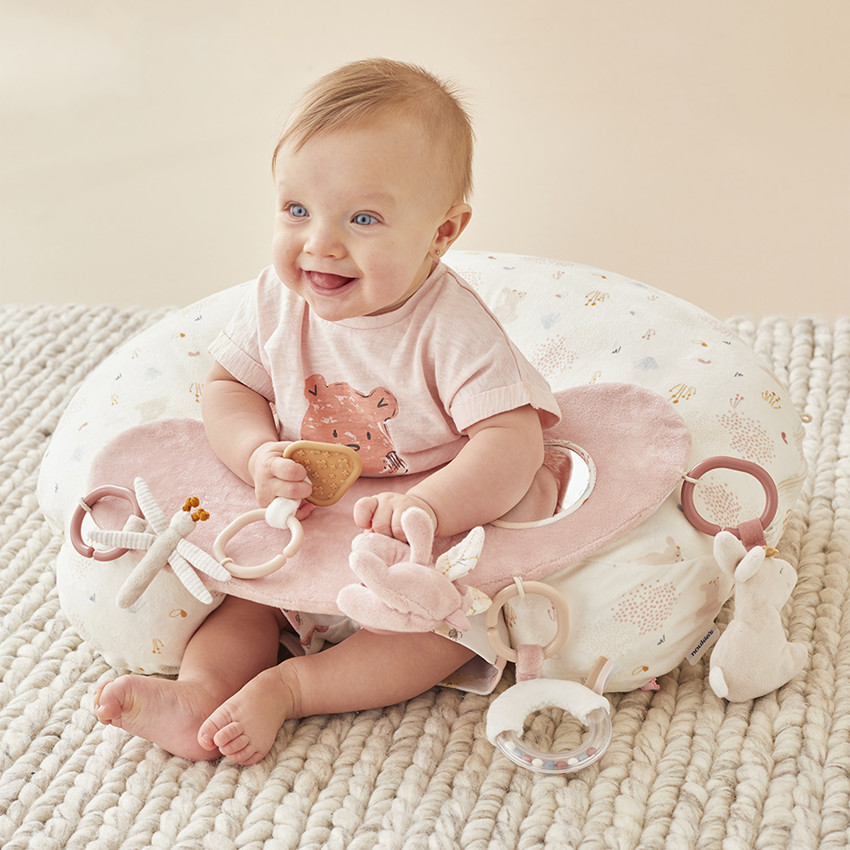 Coussin d'activités écru - Lina Joy 