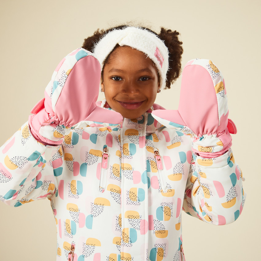 Bandeau en tricot effet croisé pour fille 