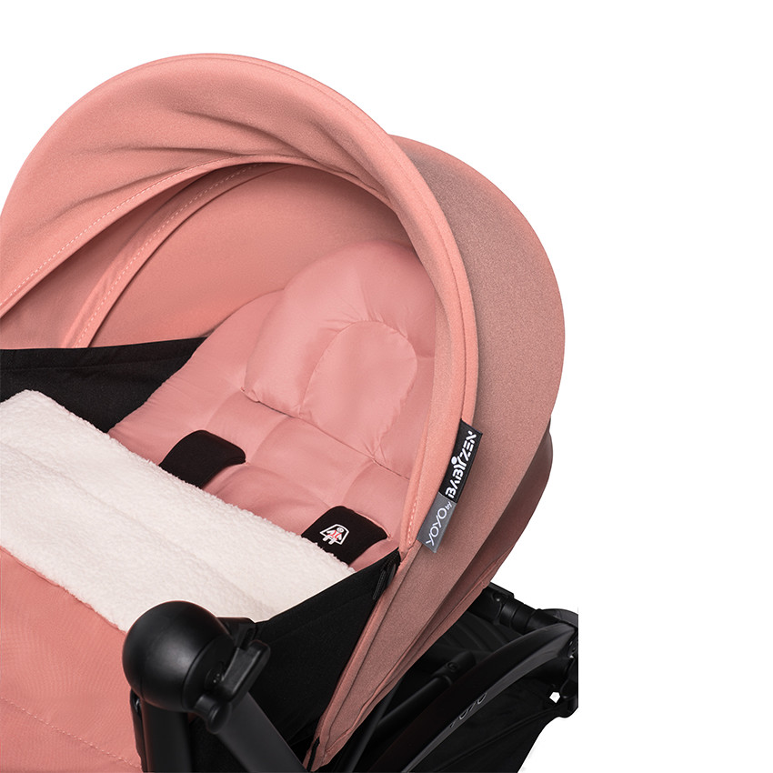 Poussette complète YOYO² nouveau pack 0+ et 6+ châssis noir - Ginger 