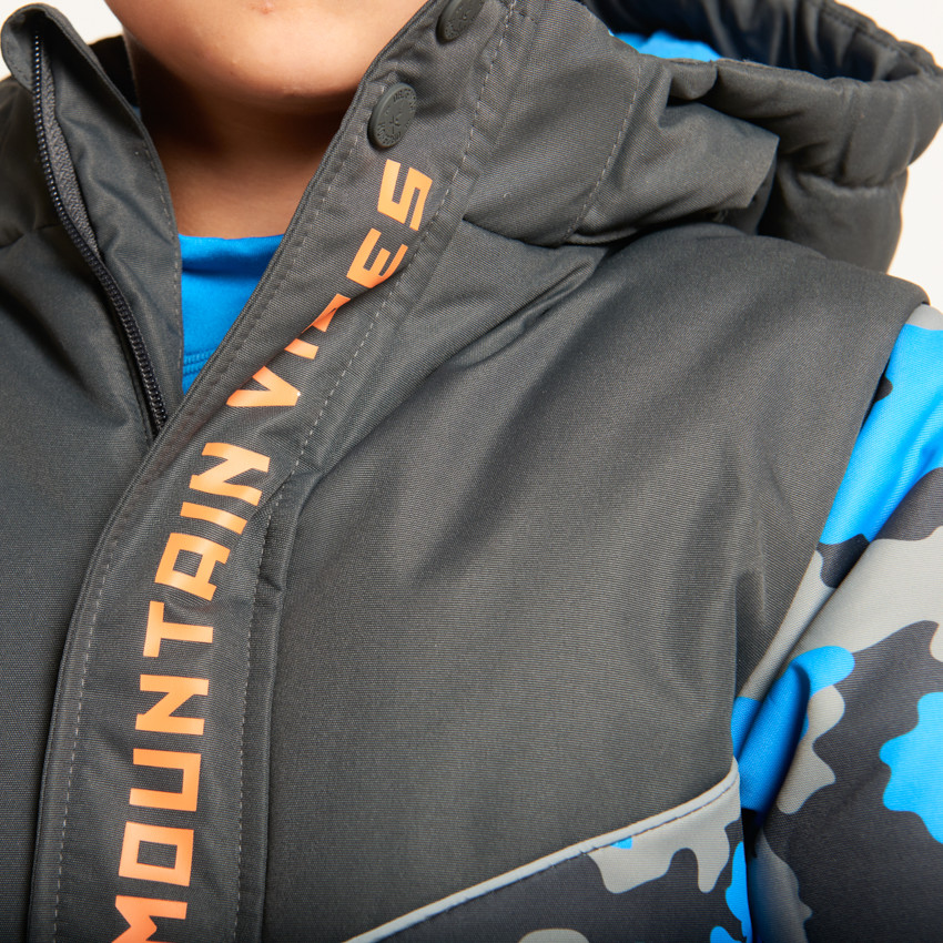 Skipak met camouflageprint voor jongens 