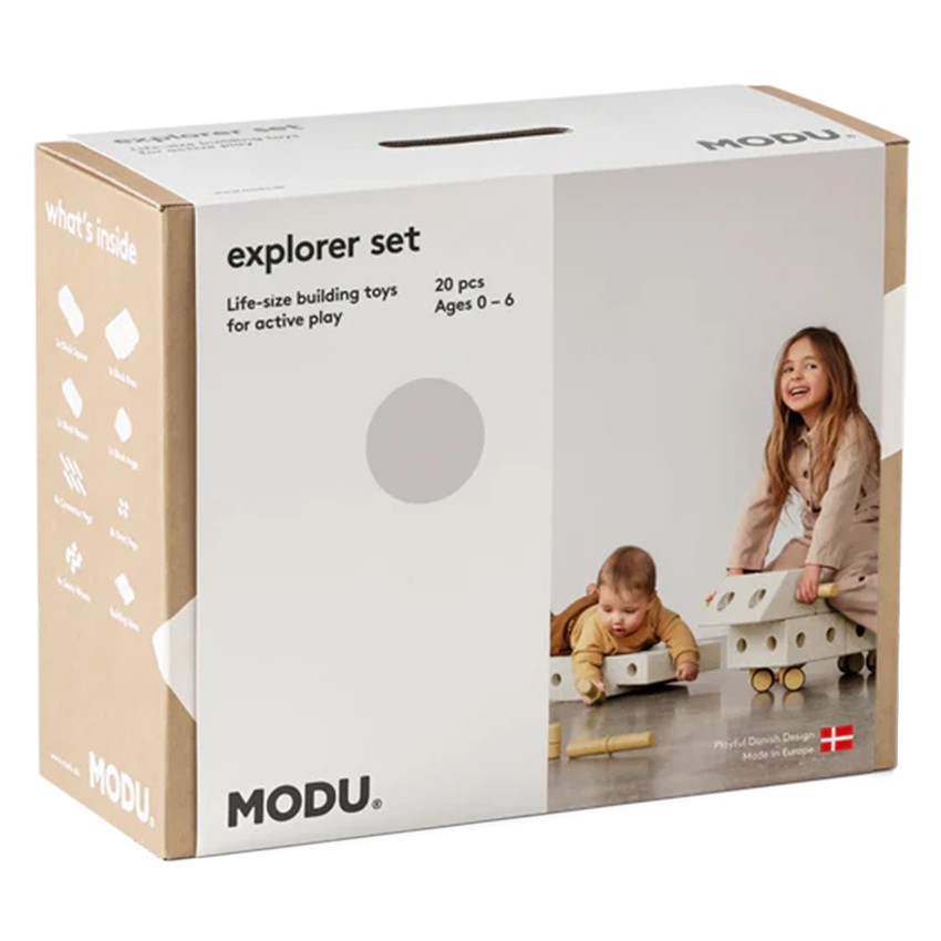 Construction Explorer Set – Sand Grey / Honey Yellow 