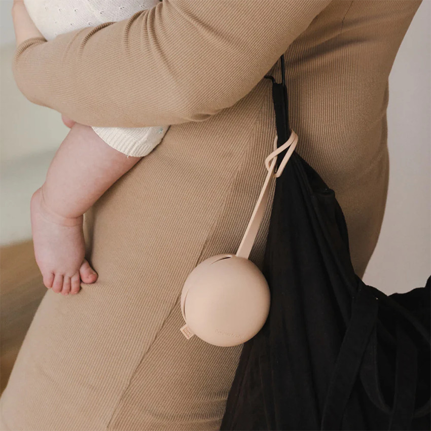 Fopspeenhouder Lovi Silicone Nude 