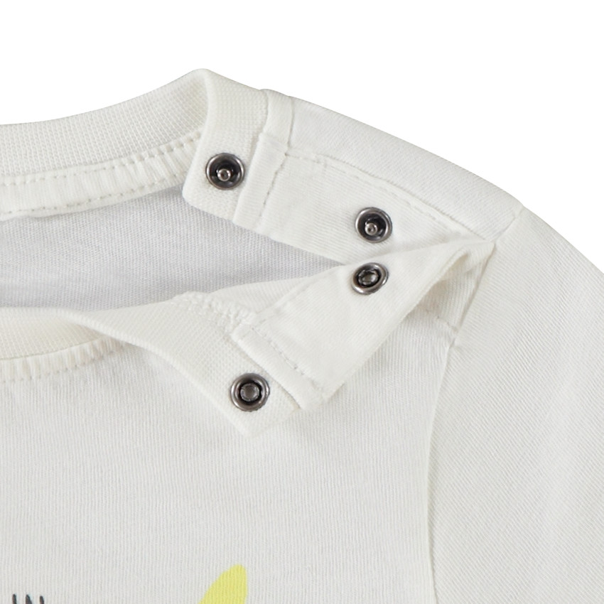 Korte mouwen fantasiet-shirt tie and dye voor jongen 