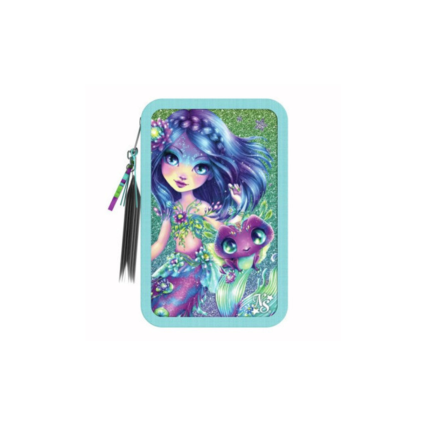 Trousse de papeterie à compartiments Nenuphia  