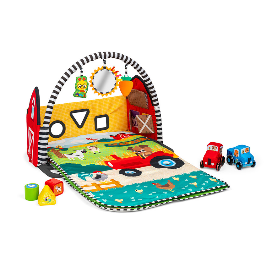Tapis d'éveil 4 en 1 Barnyard Farm Explorers  