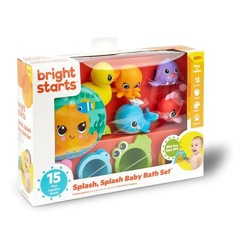 Lot jeux de bain Splash Splash 15pcs 6m+ 