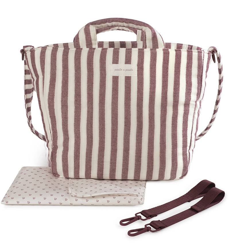 Sac à langer Cherry Rayé 